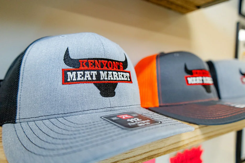 Kenyon’s Meat Market branded hats